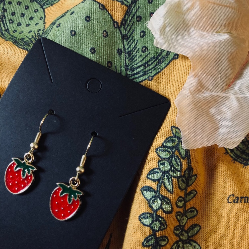 Strawberry Earrings